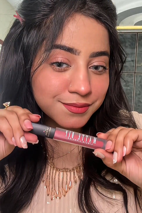 To set on your lips.